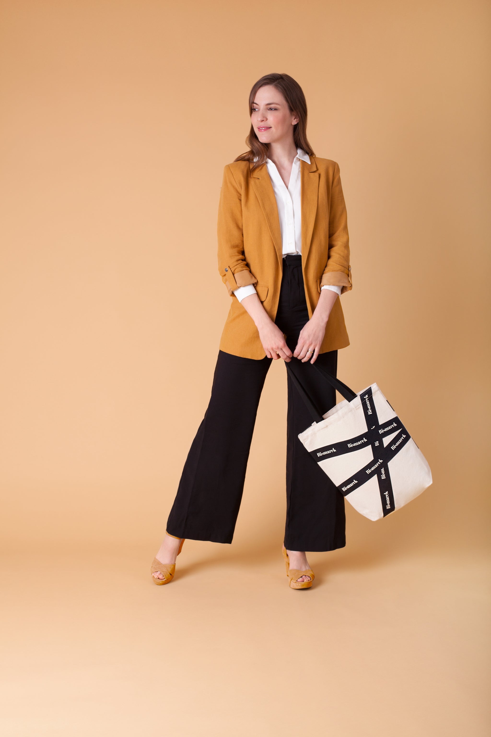 Umweltfreundlicher Shopper mit Band-Design