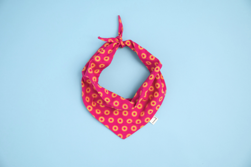 Bandana in Pinkem Shweshwe